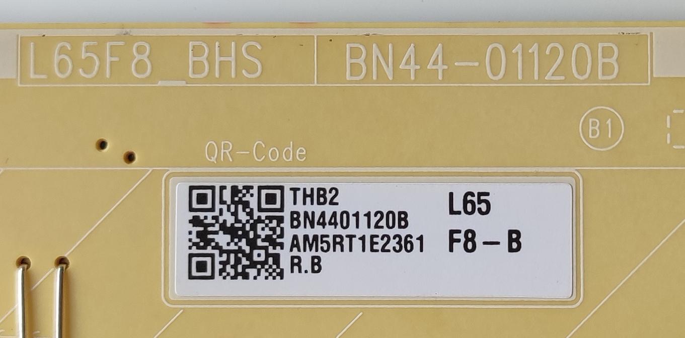FUENTE  PARA TV SAMSUNG  Dc Vss Driver LED / NUMERO DE PARTE BN44-01120B / BN4401120B /  L65F8_BHS / PANEL CY-QB065FHHV1H / DISPLAY ST6451D07-3 VER2.1 / MODELOS QN65LS03BAFXZA / QN65LS03BDFXZA / QN65LS03BAFXZA / QN65LS03FADXZA / QN65LS03DDFXZA - Imagen 2